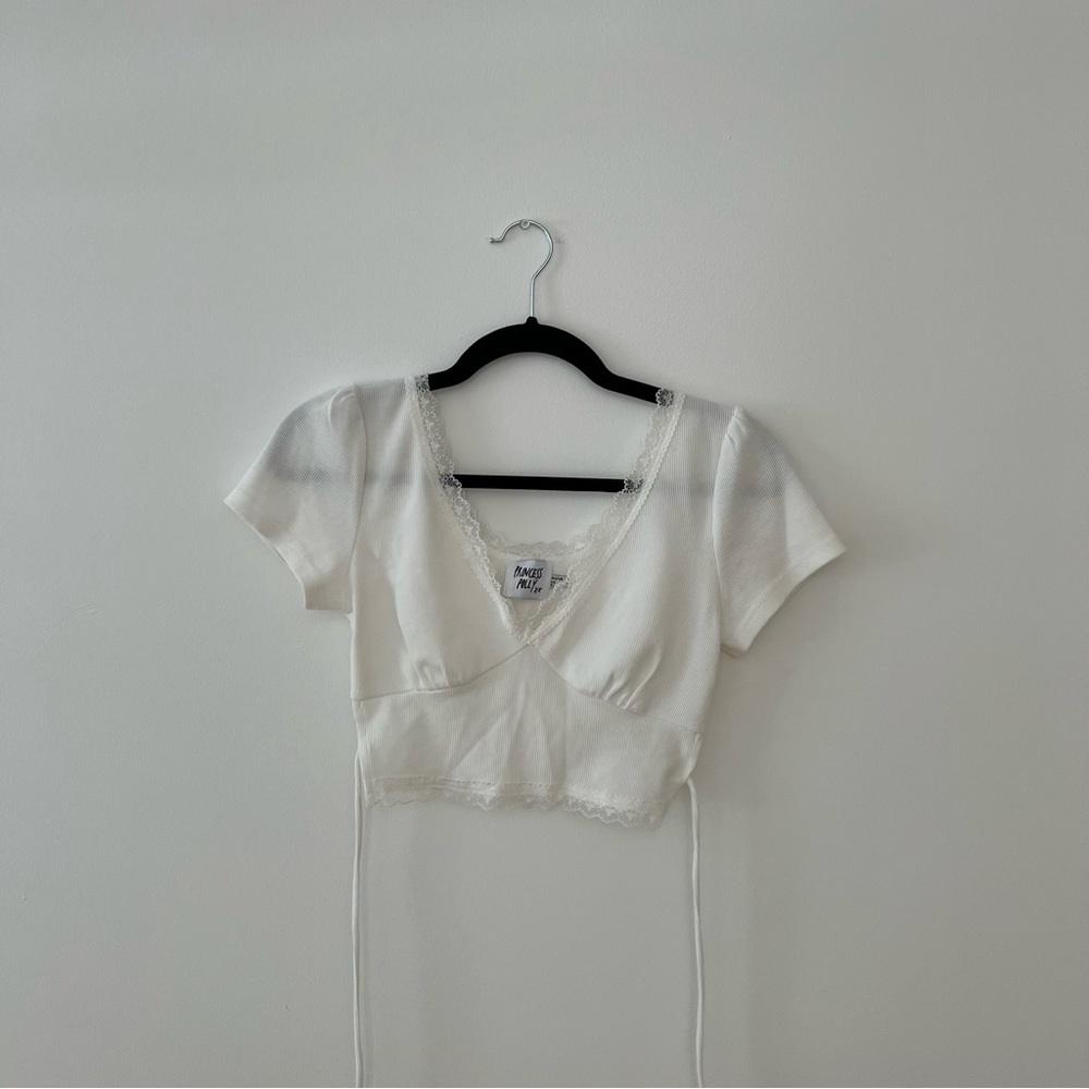 Princess Polly Lace Crop Top